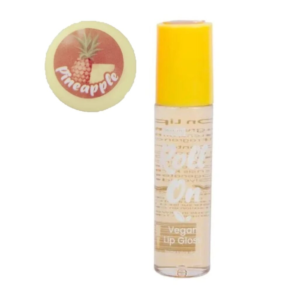 🍭7/$15 Beauty Treats Roll On Vegan Lip Gloss Pineapple